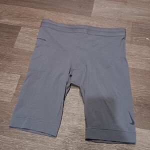 NIKE YOGA Mens XL Dri-Fit Infinalon Tight Fit Gray